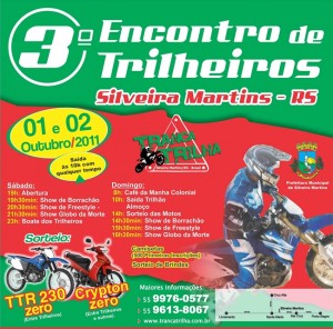 tranca trilha