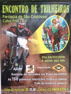 Encontro de Trilheiros Paróquia de São Cristóvão